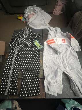 Lot of 8 Baby Boy Assorted Clothing Items Size 3-6 months